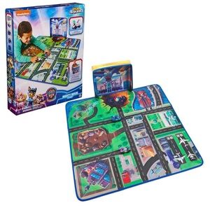 Paw Patrol: The Mighty Movie Pup Squad Play Mat Gift Pack with Toy Cars